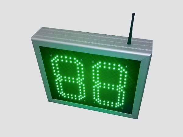 Numarator cu LED-uri, 2 caractere, digit 98 x 182