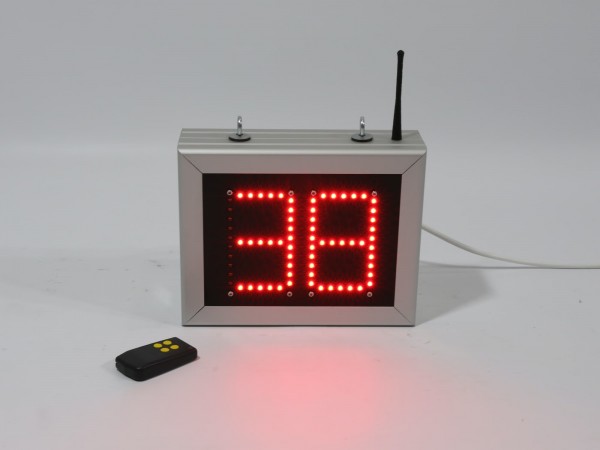 Cronometru cu LED-uri, 2 caractere, 242mm x 200mm, digit 60x100