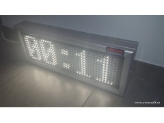 Cronometru cu LED-uri 558mm x 210mm, DP12mm,LED-uri OSRAM