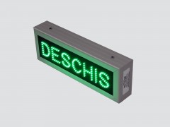 Reclama cu LED-uri DESCHIS, model ECONOMY