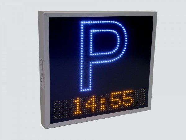 Afisaj electronic cu LED-uri pentru PARCARE, 610mm x 540mm