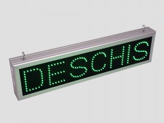 Reclama cu LED-uri DESCHIS, 800 x 250