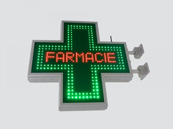 Cruce farmacie 630 x 630 SEMNALIZARE, model FARMACIE