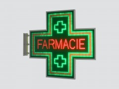 Cruce farmacie 1010 x 1010 SEMNALIZARE, model FARMACIE