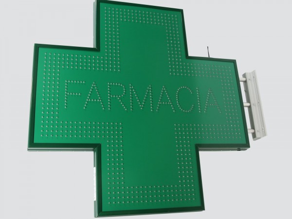 Cruce farmacie 1050 x 1050 SEMNALIZARE, model FARMACIA