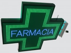 Cruce farmacie 1050 x 1050 SEMNALIZARE, model FARMACIA