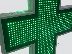 Cruce farmacie 900 x 900 SEMNALIZARE, model FULL LED