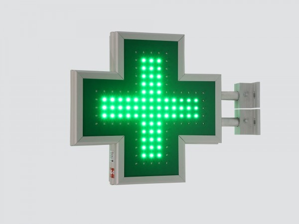 Cruce farmacie 390 x 390 SEMNALIZARE, model FULL LED