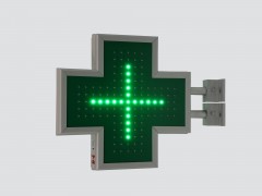 Cruce farmacie 390 x 390 SEMNALIZARE, model FULL LED