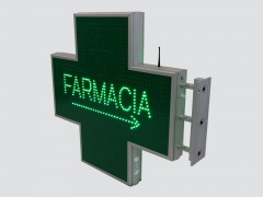 Cruce farmacie 900mm model FARMACIE cu sageata de orientare