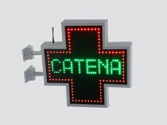 Cruce farmacie 500mm ECONOMY, model personalizat pentru farmaciile CATENA
